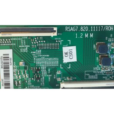 KIT DE TARJETAS PARA TV HISENSE / MAIN 282836 / RSAG7.820.10638/ROH / 65A53FUA(0003) / 282837 / FUENTE 290739 / RSAG7.820.9999/ROH / T-CON 291479 / RSAG7.820.11117/ROH / 293768 / DISPLAY HV650QUB-F70 / PANEL HD650Y1U72-T0L2 / MODELO 65A6G 65A53FUA - Imagen 4